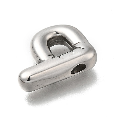 304 Stainless Steel Pendants STAS-S166-01P-16-1
