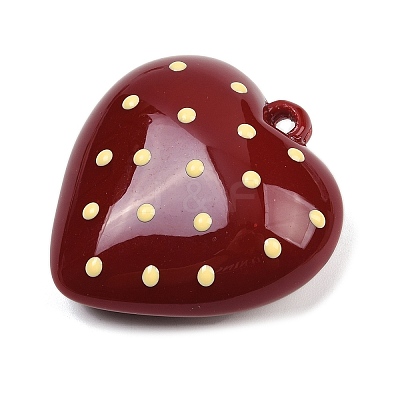 Opaque Acrylic Enamel Pendants OACR-B036-12A-1