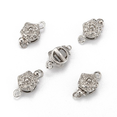 Plated Box Clasps KK64-1
