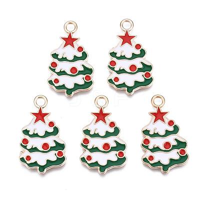 Alloy Enamel Pendants ENAM-S115-004-1