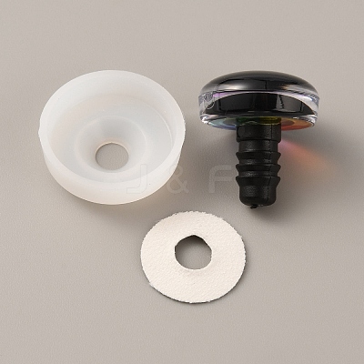 Plastic Doll Eyes DIY-WH0399-03F-1