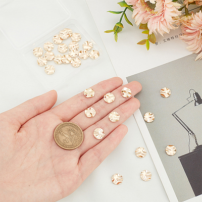 Brass Charms KK-BC0005-24G-NF-1