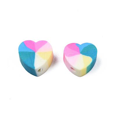 Handmade Polymer Clay Beads CLAY-N011-58-03-1
