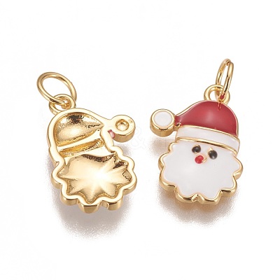 Enamel Pendants KK-K238-14G-1