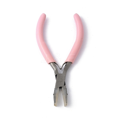 (Defective Closeout Sale: Yellowing) 45# Carbon Steel Jewelry Pliers PT-XCP0001-14-1