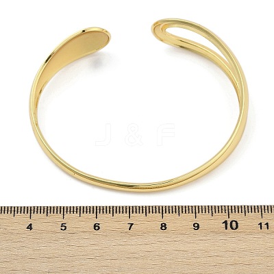 304 Stainless Steel Cuff Bangles for Women BJEW-Z097-06G-1