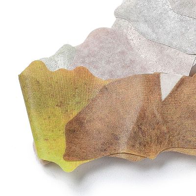 Paper Fallen Leaves Sticker Rolls LS-DIY-C080-01A-1
