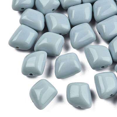 Opaque Acrylic Beads MACR-S373-15A-A04-1