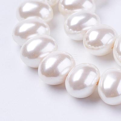 Shell Pearl Beads Strands BSHE-L035-E03-1