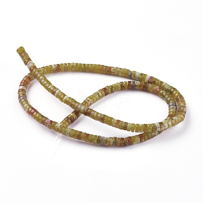Natural Serpentine Jade Beads Strands G-F612-02B-1
