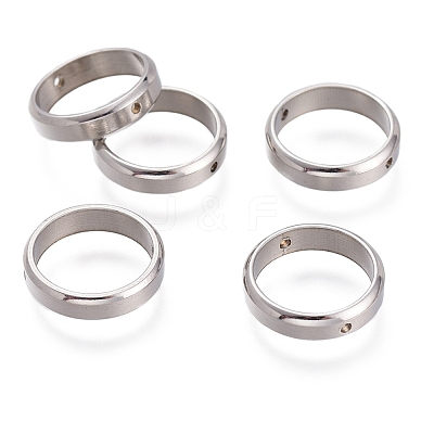 Tarnish Resistant 201 Stainless Steel Bead Frames STAS-O130-05-1