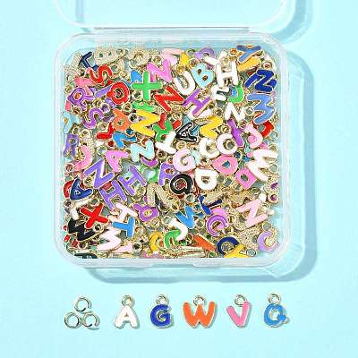 200Pcs Alloy Enamel Pendants ENAM-FS0003-59-1
