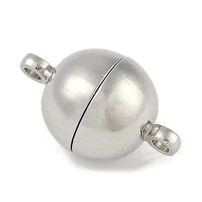 Rack Plating Brass Magnetic Clasps KK-Z070-20P-02-1