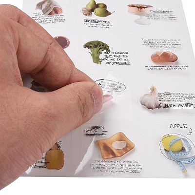 PET Tags Picture Stickers AJEW-R098-01D-1