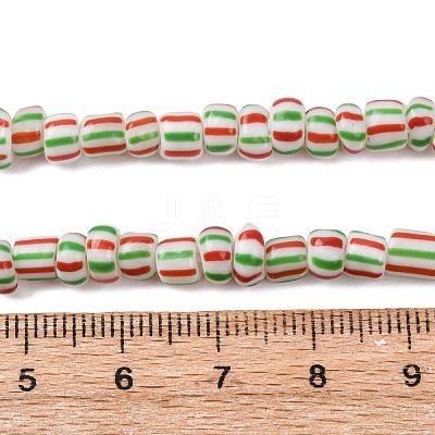 Handmade Lampwork Beads Strands BLOW-K001-01B-01-1