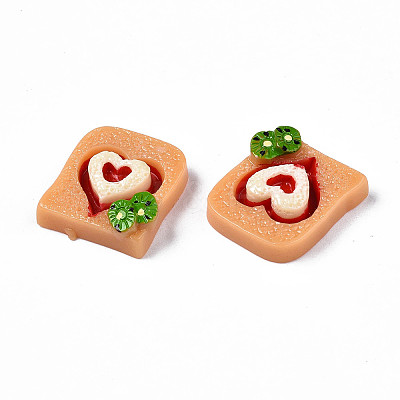 Opaque Epoxy Resin Cabochons LS-CRES-S358-52-1