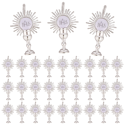 30Pcs Holy Grail Alloy Cabochons FIND-ME0002-69P-1