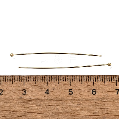Brass Ball Head Pins KK-H502-03G-G-1