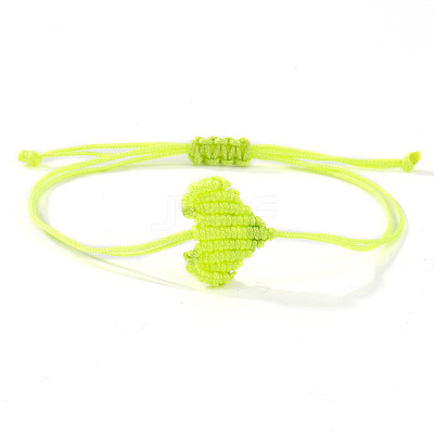 Adjustable Braided Polyester Cord Bracelets for Friendship and Couple VG5785-7-1