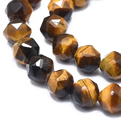 Natural Tiger Eye Beads Strands G-F715-011-1