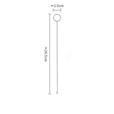 Steel Sewing Loop Turner Hooks SENE-PW0002-087B-1
