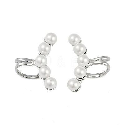 304 Stainless Steel Cuff Earrings for Women EJEW-K281-30P-1