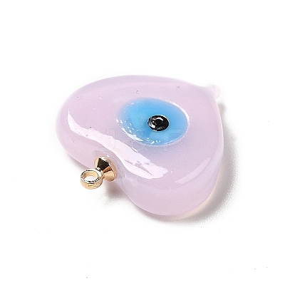 Handmade Lampwork Pendants LAMP-E030-01G-05-1