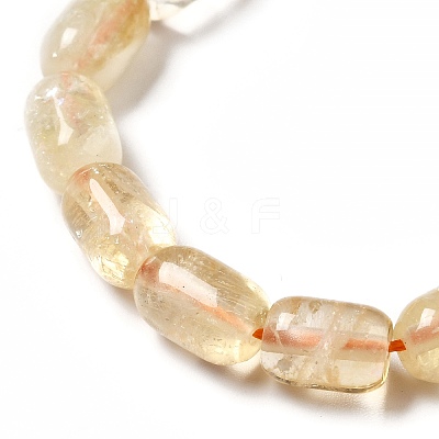 Heated Natural Citrine Beads Strands G-G980-23-1