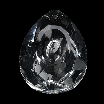 Transparent Glass Pendants GLAA-R223-03C-1