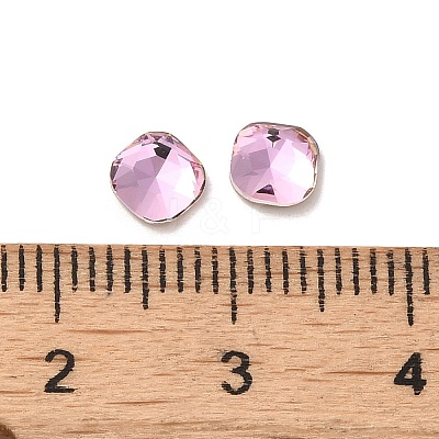 Glass Rhinestone Cabochons RGLA-P037-07A-D223-1