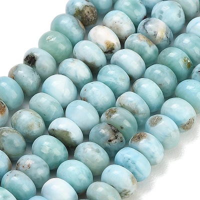 Natural Larimar Beads Strands GG-CBA007A-A01-04-1