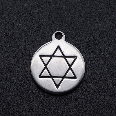 201 Stainless Steel Charms STAS-S105-T765-1
