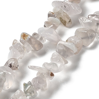 Natural Chalcedony Beads Strands G-M205-83-1