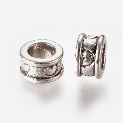 Tibetan Style Alloy European Beads LF10451Y-NF-1