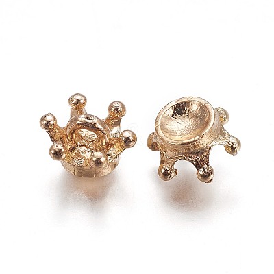 Alloy Bead Cap Pendant Bails PALLOY-F247-01LG-1