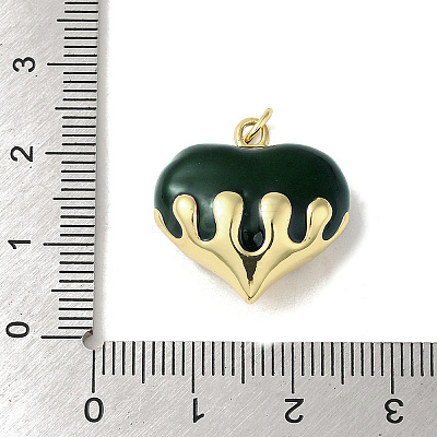 Rack Plating Brass Enamel Pendants KK-S366-05G-06-1