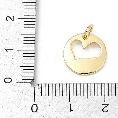 Brass Enamel Charms KK-U062-30G-01-1