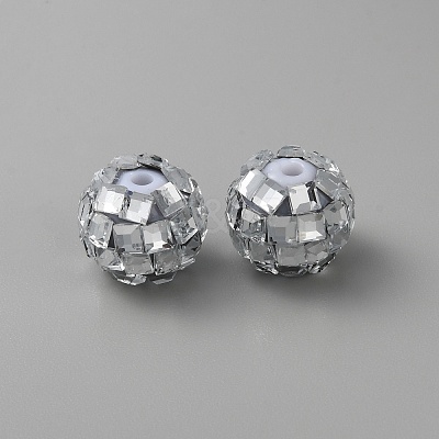 Plastic Rhinestone Beads KY-WH0001-060-1