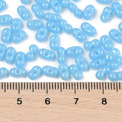 Baking Paint Glass Seed Beads SEED-L011-09A-06-1