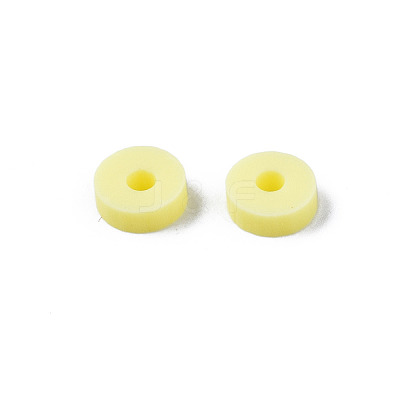 Handmade Polymer Clay Beads CLAY-R067-4.0mm-B23-1