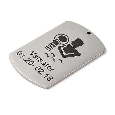 Non-Tarnish 304 Stainless Steel Pendants LS-STAS-C098-01A-P-1