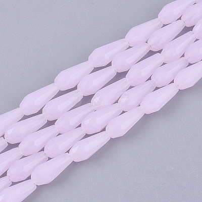 Glass Beads Strands GLAA-T009-003B-1
