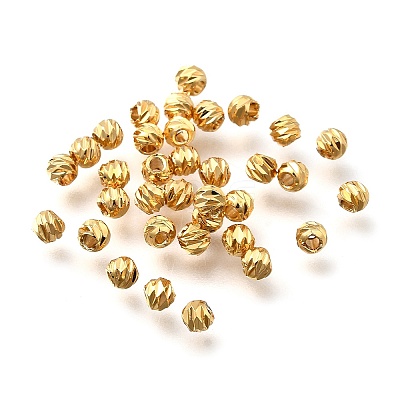 Brass Beads KK-B147-02B-G-1