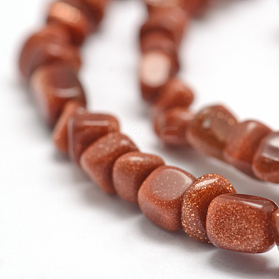 Synthetic Goldstone Beads Strands G-F465-16-1