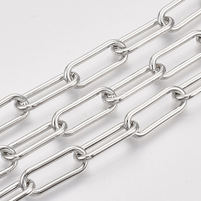 Unwelded Iron Paperclip Chains CH-S125-01A-P-1