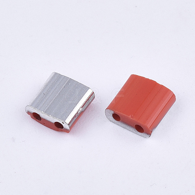 FGB 2-Hole Glass Seed Beads SEED-S031-L-045-K-1