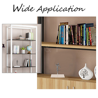 Plastic Model Assembled Action Figure Display Holders ODIS-WH0038-09-1