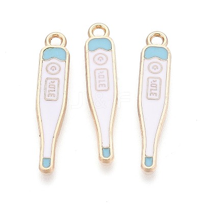 Medical Theme Alloy Enamel Pendants ENAM-U0001-02A-1