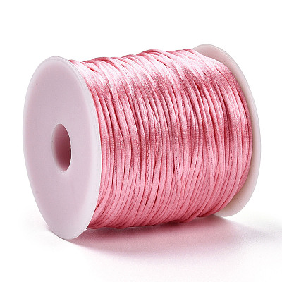 Nylon Satin Rattail Cords NWIR-R025-1.0mm-103-1