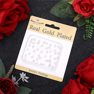 50Pcs Brass Pendants KK-BBC0025-91A-1